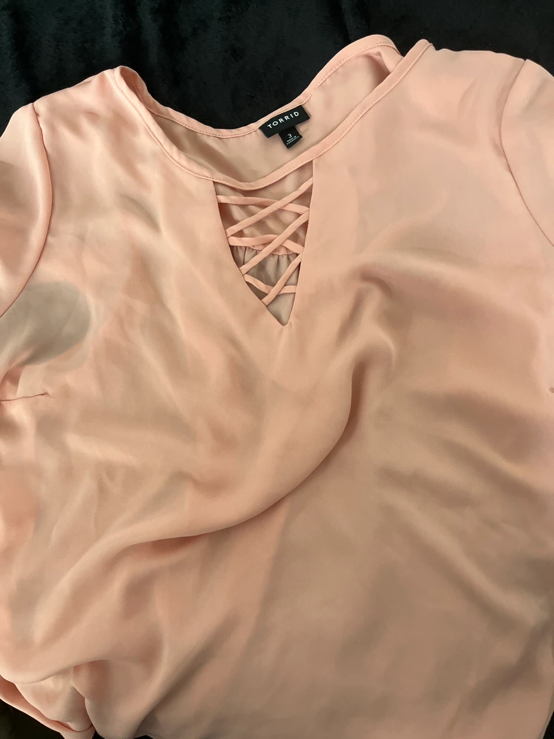 $2.00 EACH TORRID 3X BLOUSES —5 - photo 5