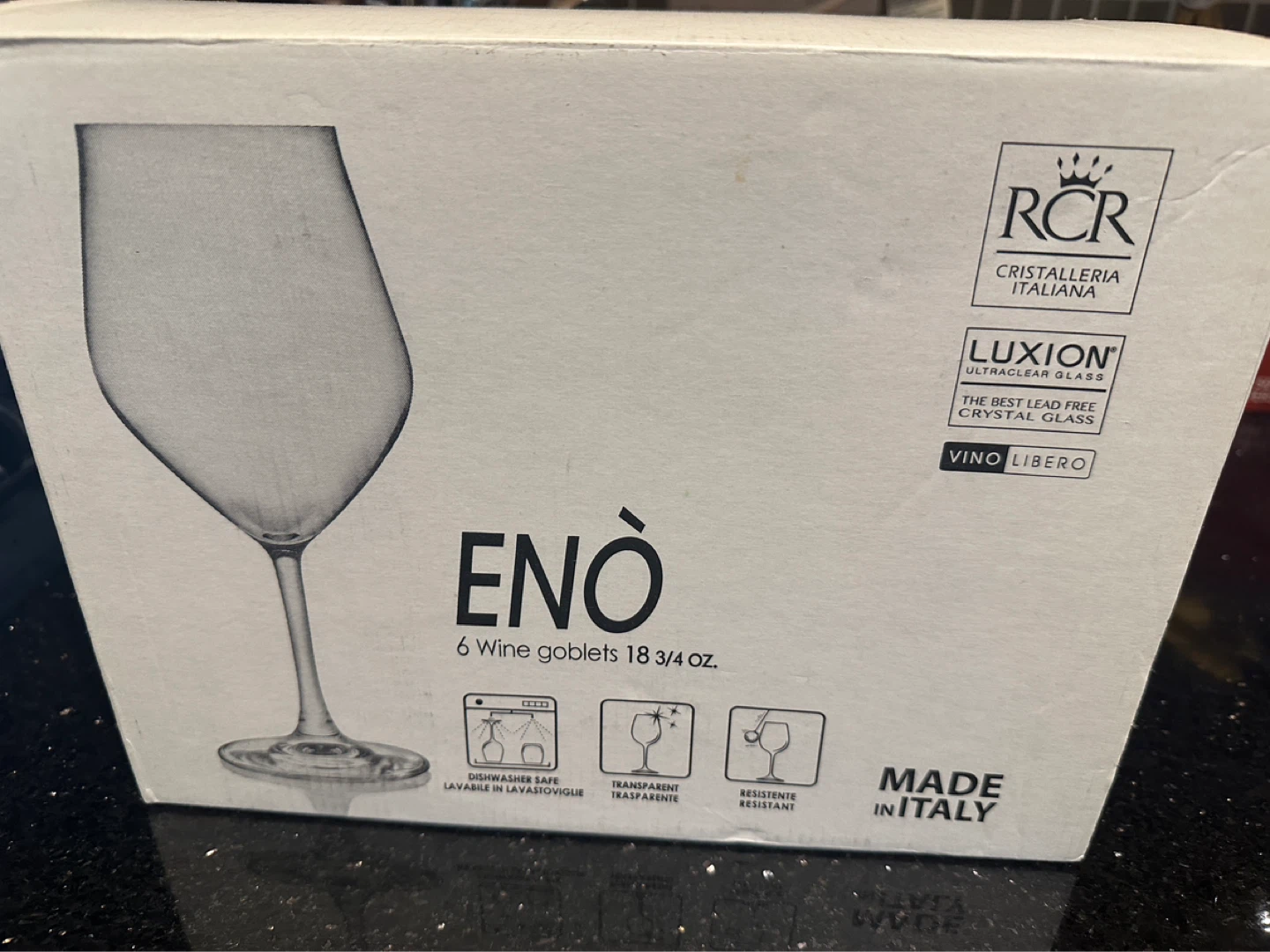 RCR ENO 5 Wine Goblets - 18 3/4 oz
