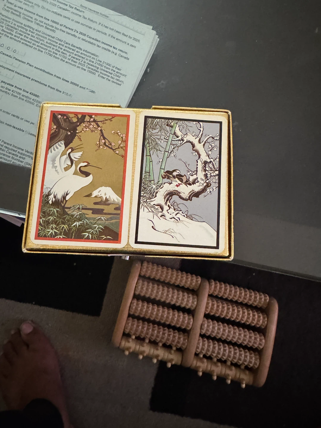 Decorative Playing Cards in Gold Box - photo 4