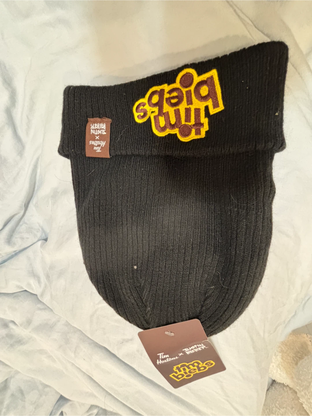 Justin Beiber knit Tims