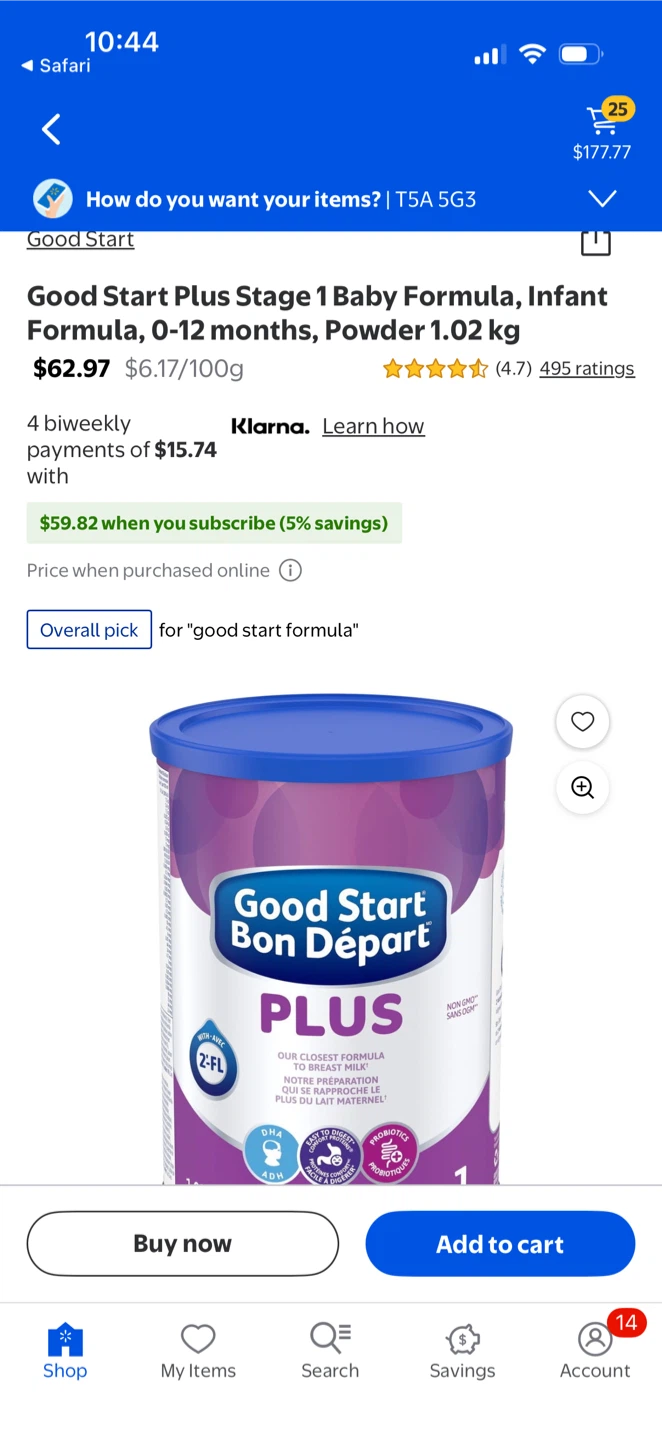 Good Start Plus Stage 1 Baby Formula, 1.02 kg