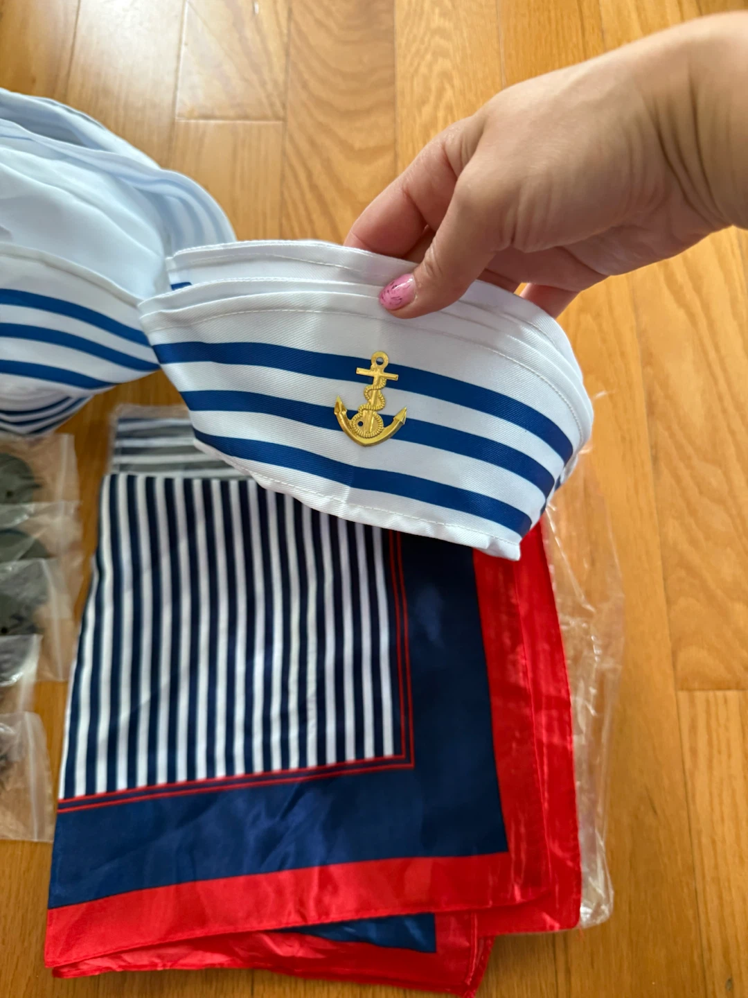 Sailor Hat, Scarf, and Sunglasses Costume Set - photo 3