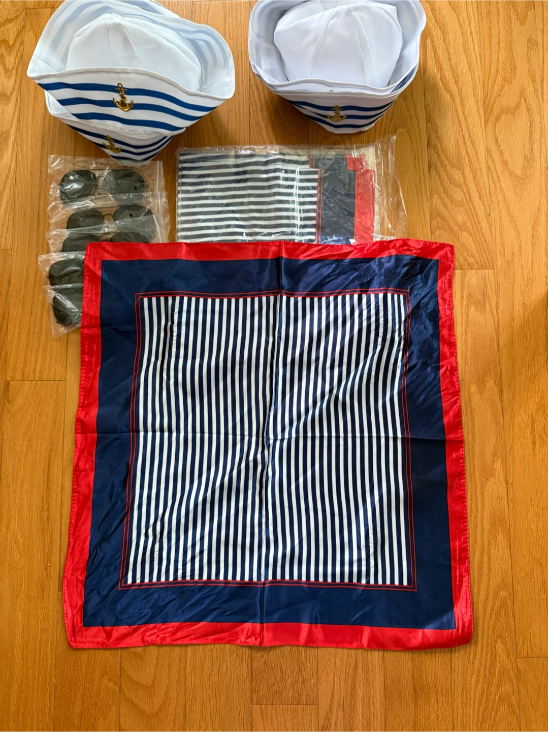 Sailor Hat, Scarf, and Sunglasses Costume Set - photo 4