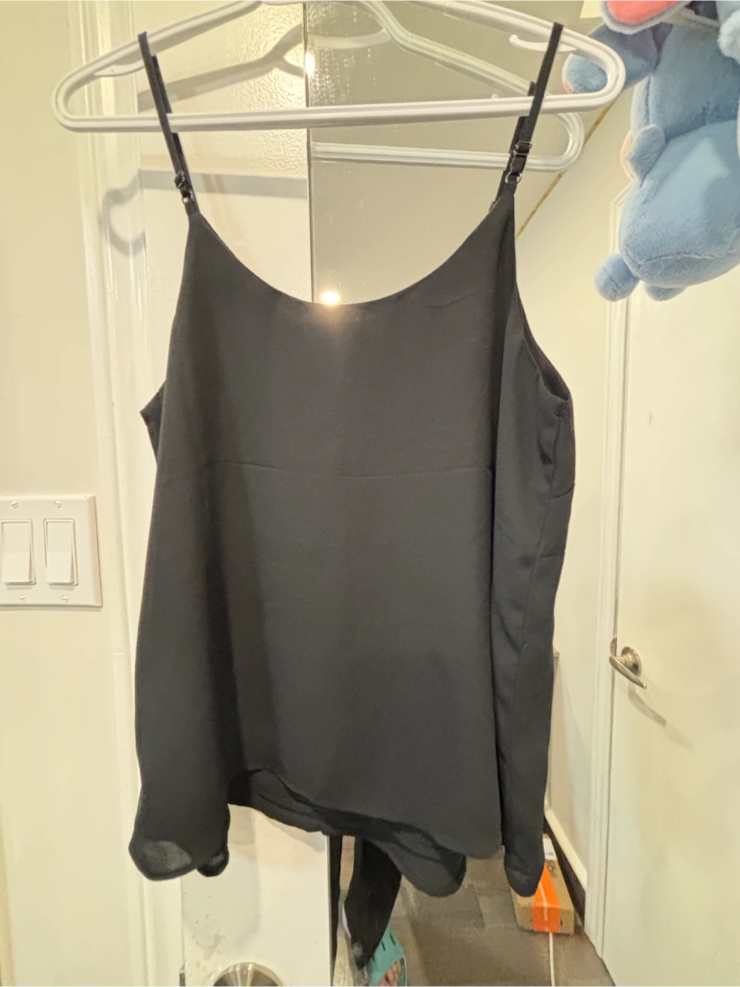 SUZY SHIER Black Cami Top - photo 2
