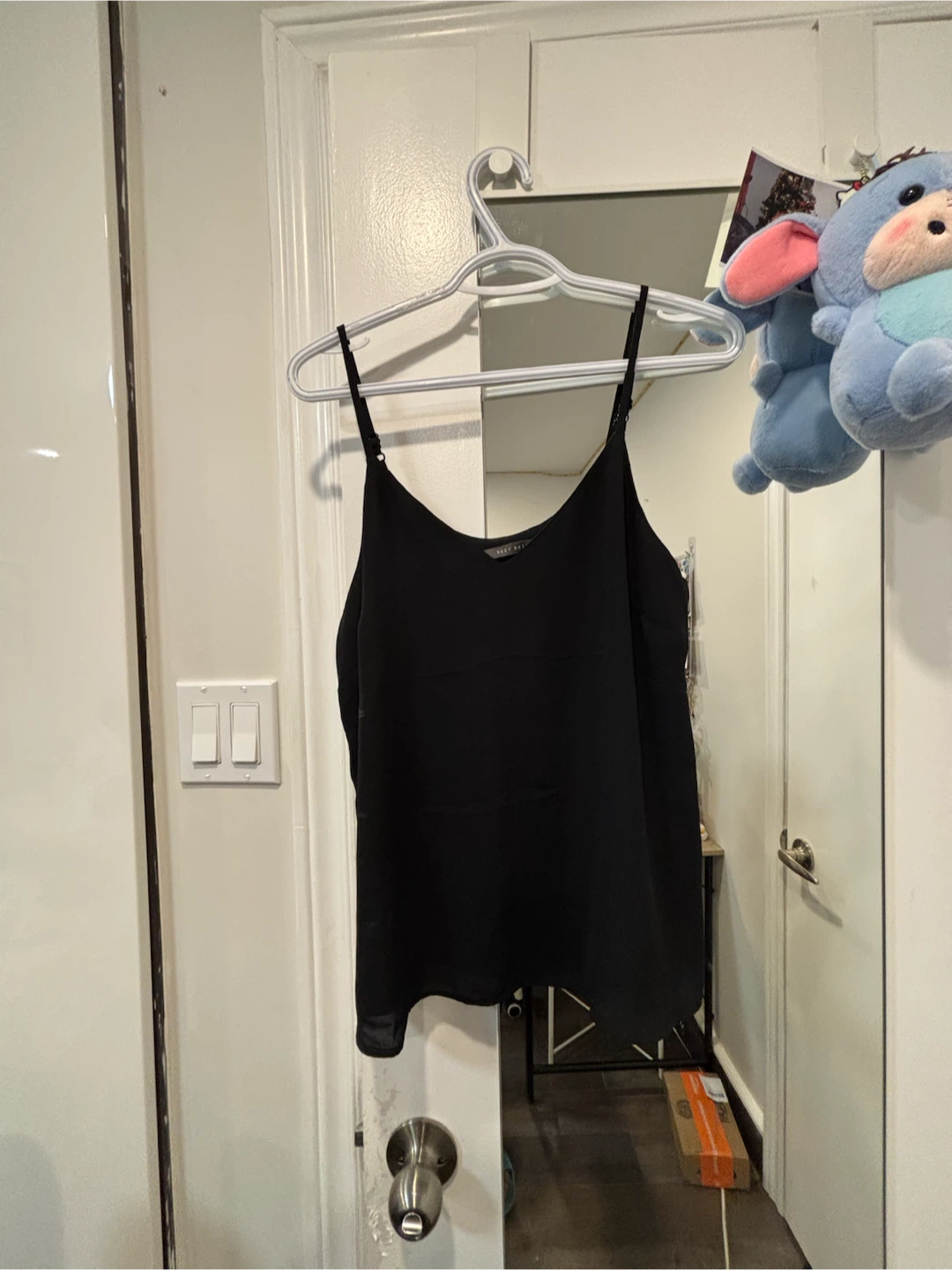 SUZY SHIER Black Cami Top - photo 4