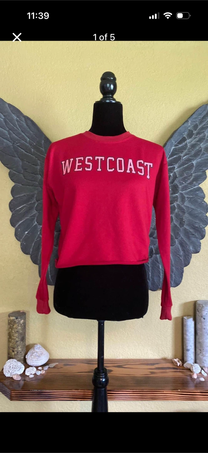 West Coast Cropped Sweater