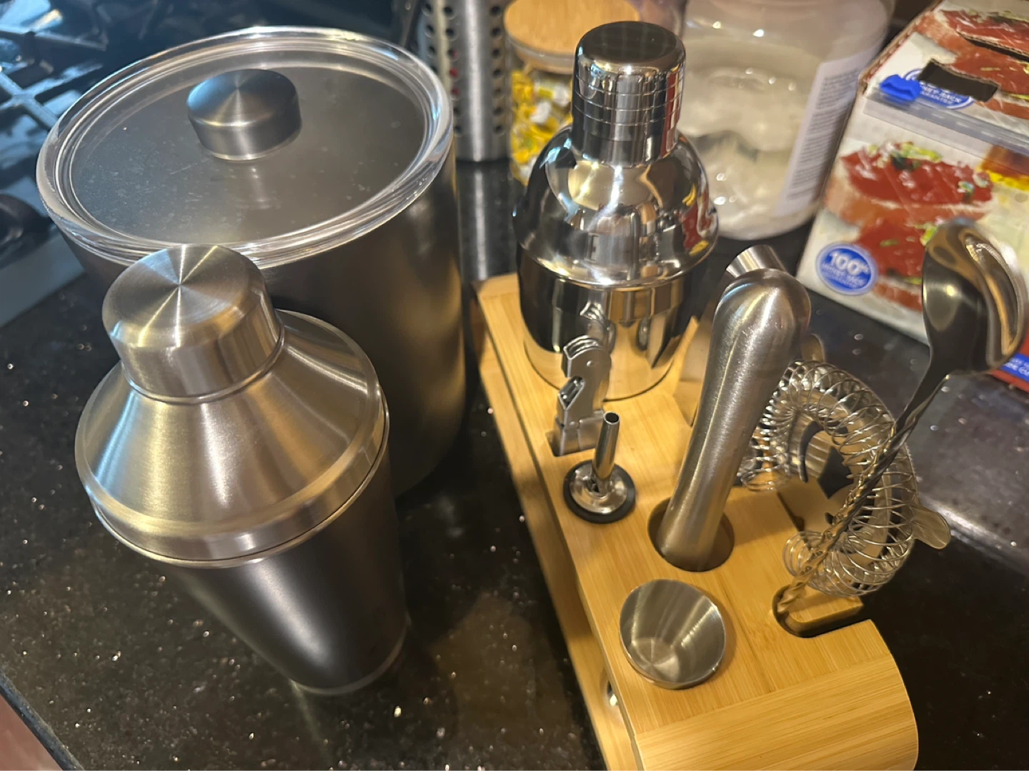 Cocktail Shaker Set & ice bucket