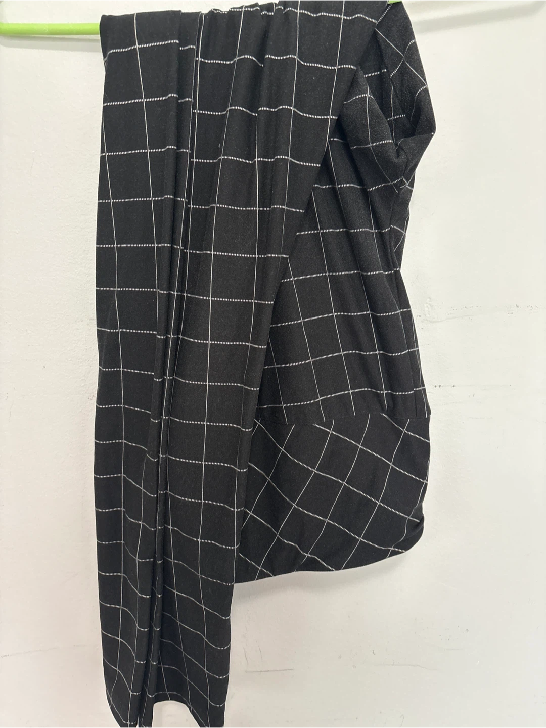 Black and white checkered pants