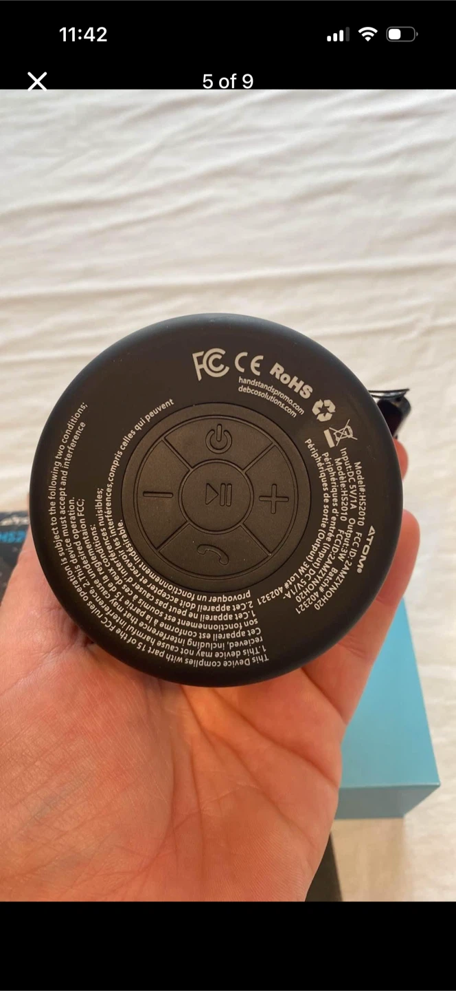 No H2O Water Proof Wireless Speaker - photo 5