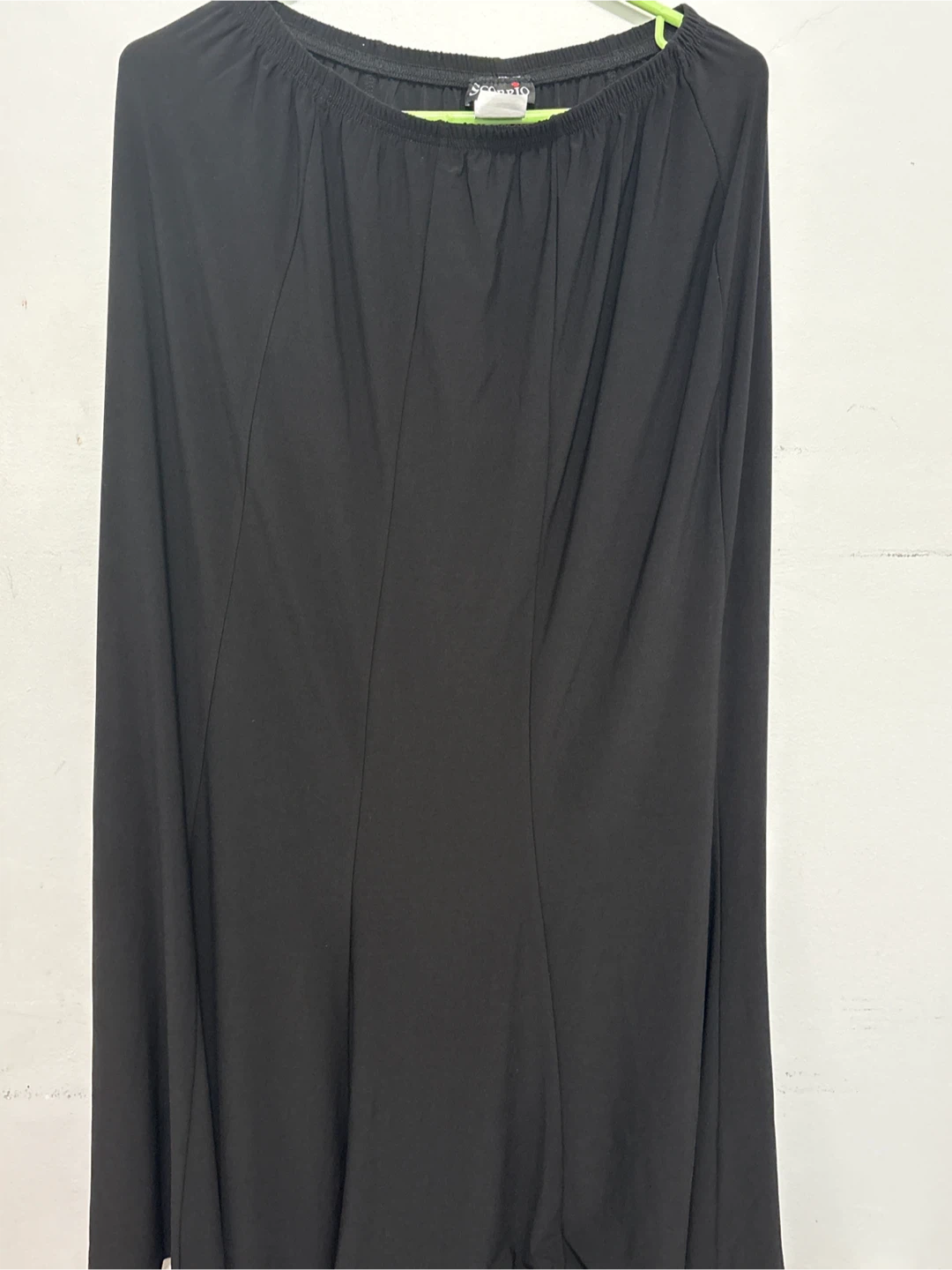 Scorpio Black Maxi Skirt