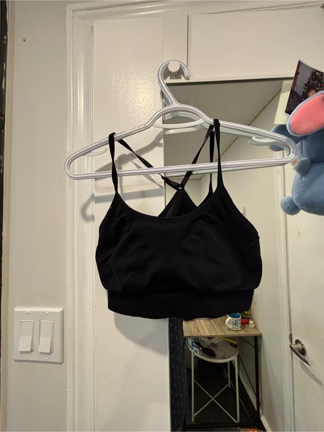 Black Sports Bra