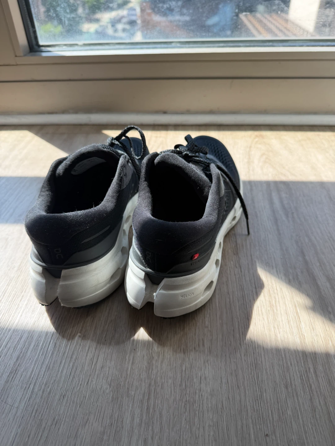 Mens ON Cloudrunner 3 Black/Ivory - Size 7 - photo 2