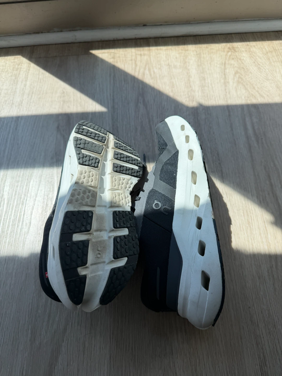 Mens ON Cloudrunner 3 Black/Ivory - Size 7 - photo 3