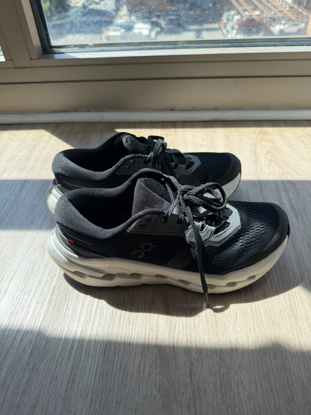 Mens ON Cloudrunner 3 Black/Ivory - Size 7 - photo 4