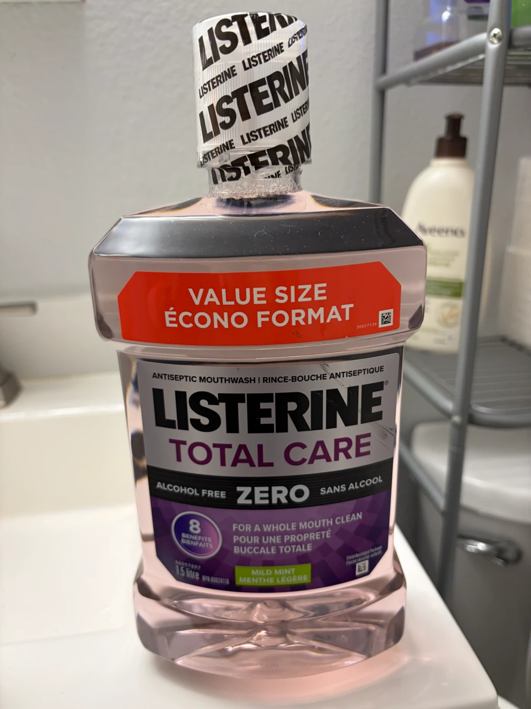 Listerine Total Care Zero Alcohol Free Mouthwash - Mild Mint