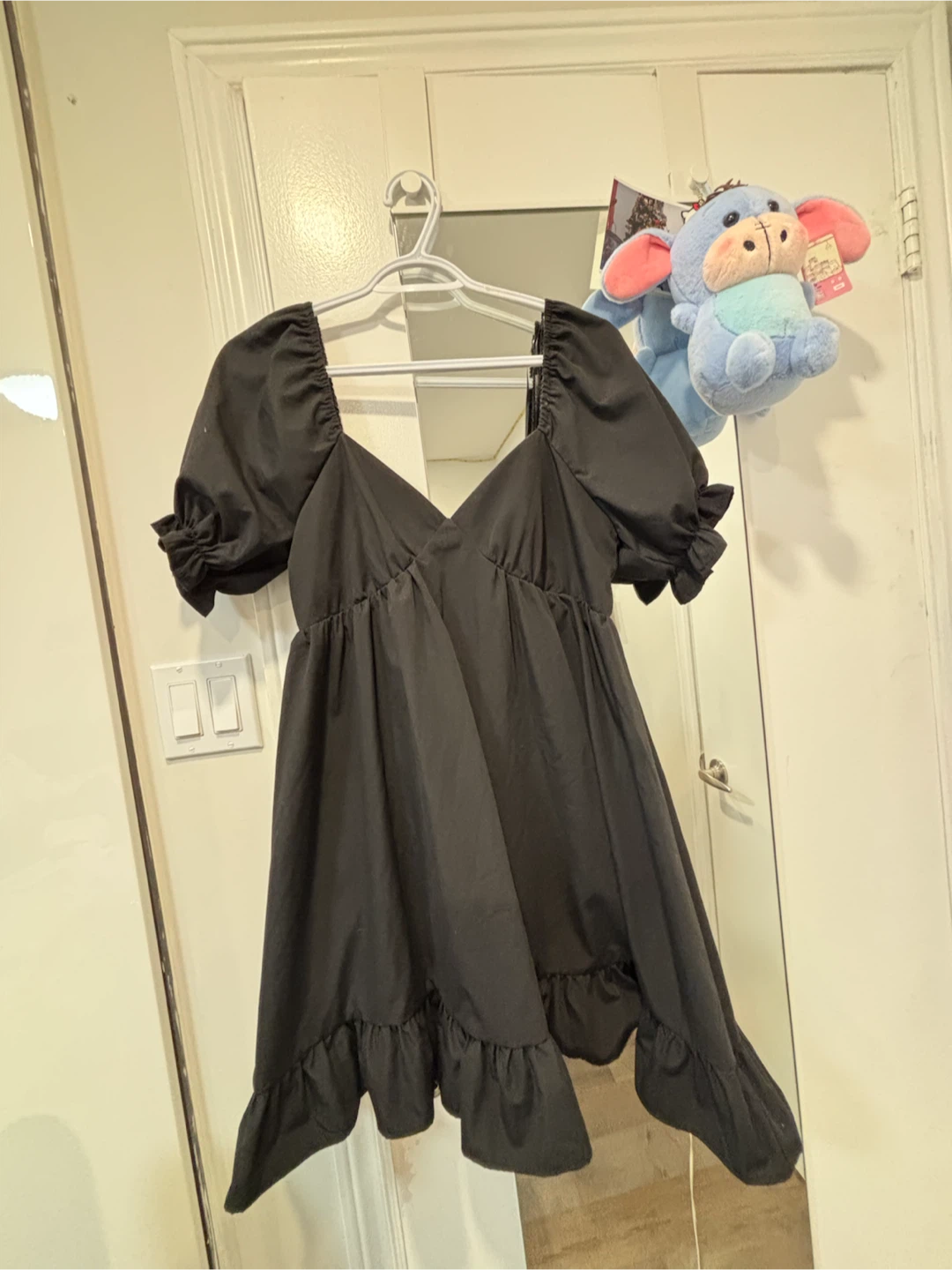 Streetwear Society Black Puff Sleeve Dress - photo 2
