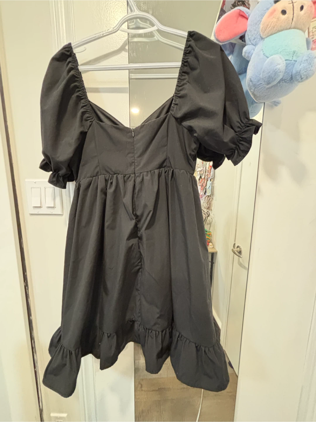 Streetwear Society Black Puff Sleeve Dress - photo 5