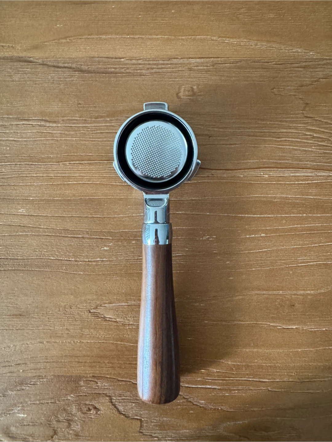 CREMA Bottomless Portafilter - Walnut - photo 2