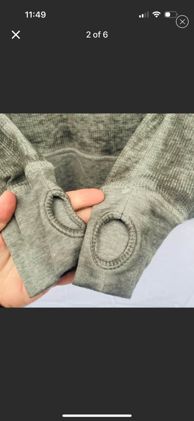 New BP Oversized Small Waffle Knit Long Sleeve - photo 2