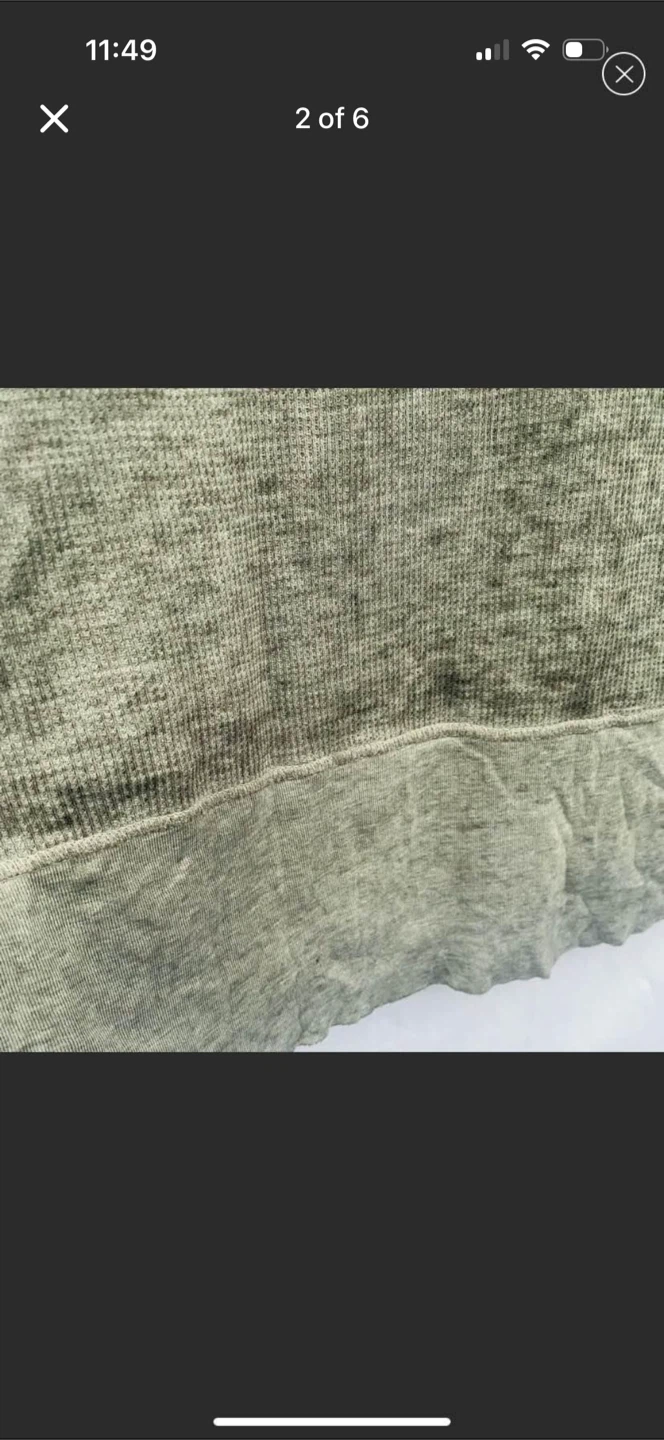 New BP Oversized Small Waffle Knit Long Sleeve - photo 3