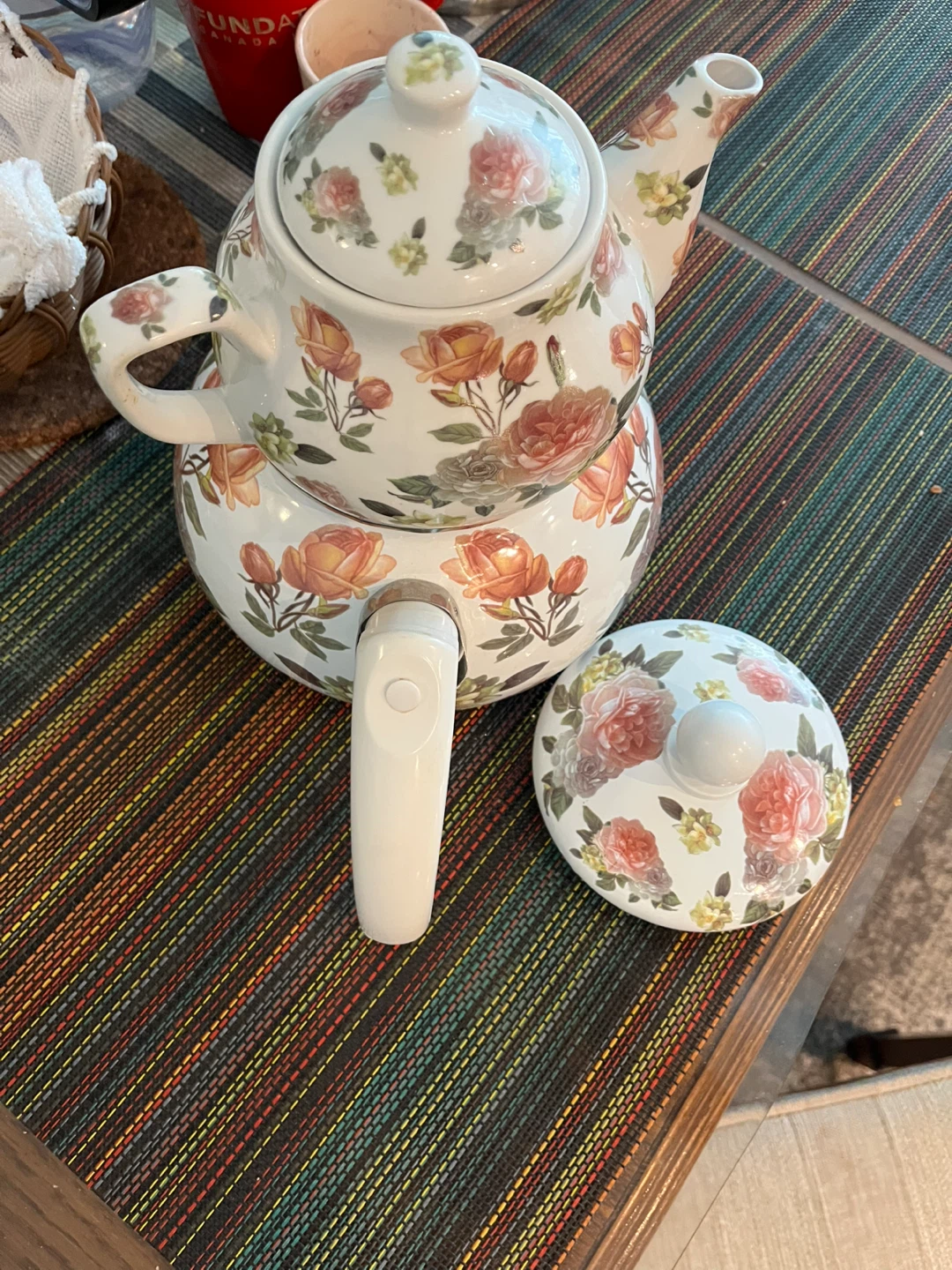 Floral Teapot Set
