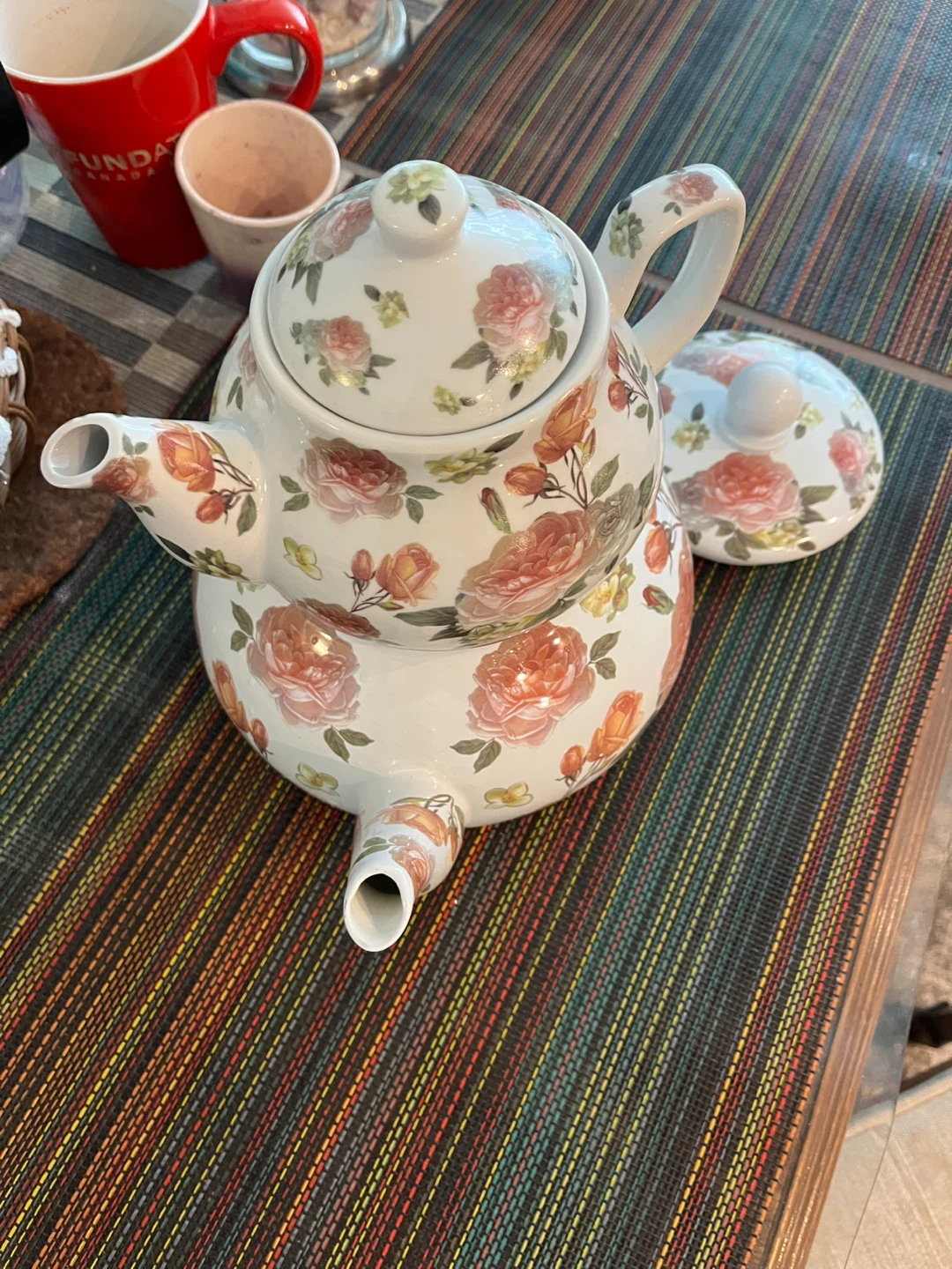 Floral Teapot Set - photo 2