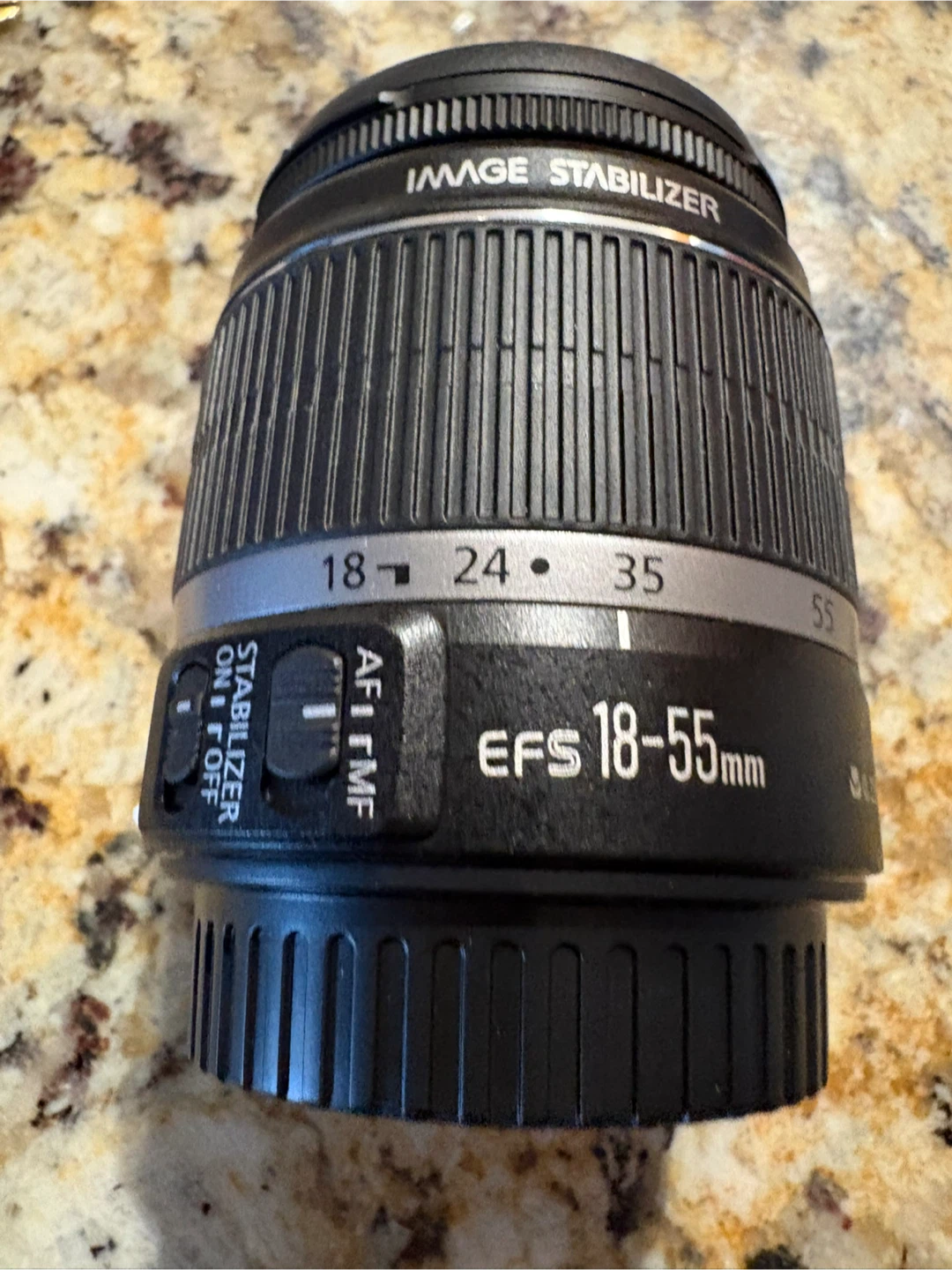 Canon EFS 18-55mm Image Stabilizer Lens