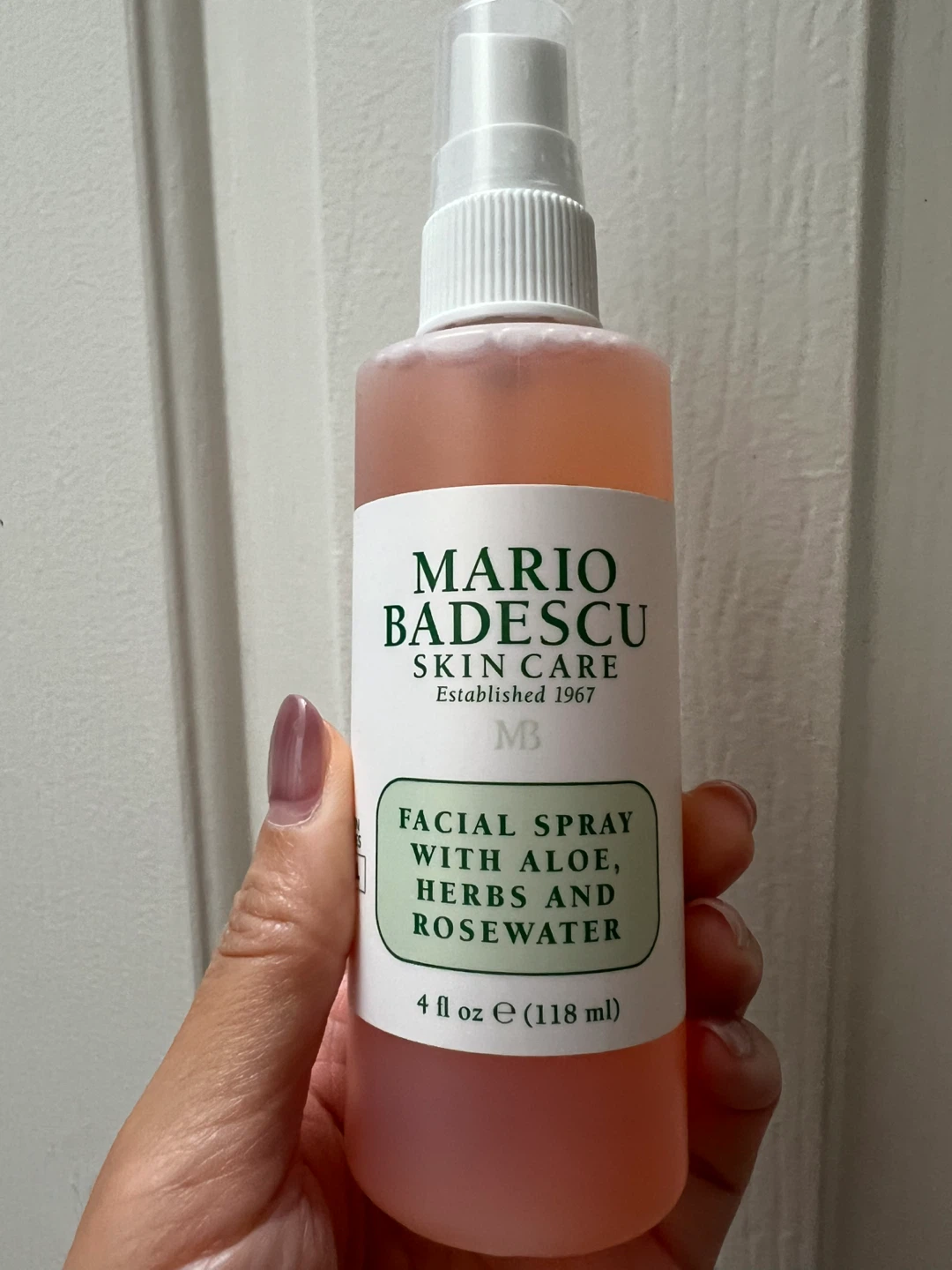 Mario Badescu Facial Spray with Aloe, Herbs and Rosewater 4 oz