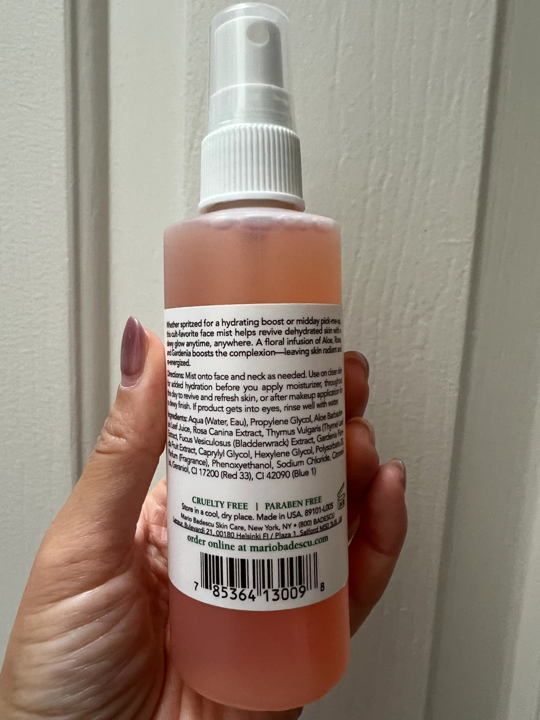 Mario Badescu Facial Spray with Aloe, Herbs and Rosewater 4 oz - photo 2