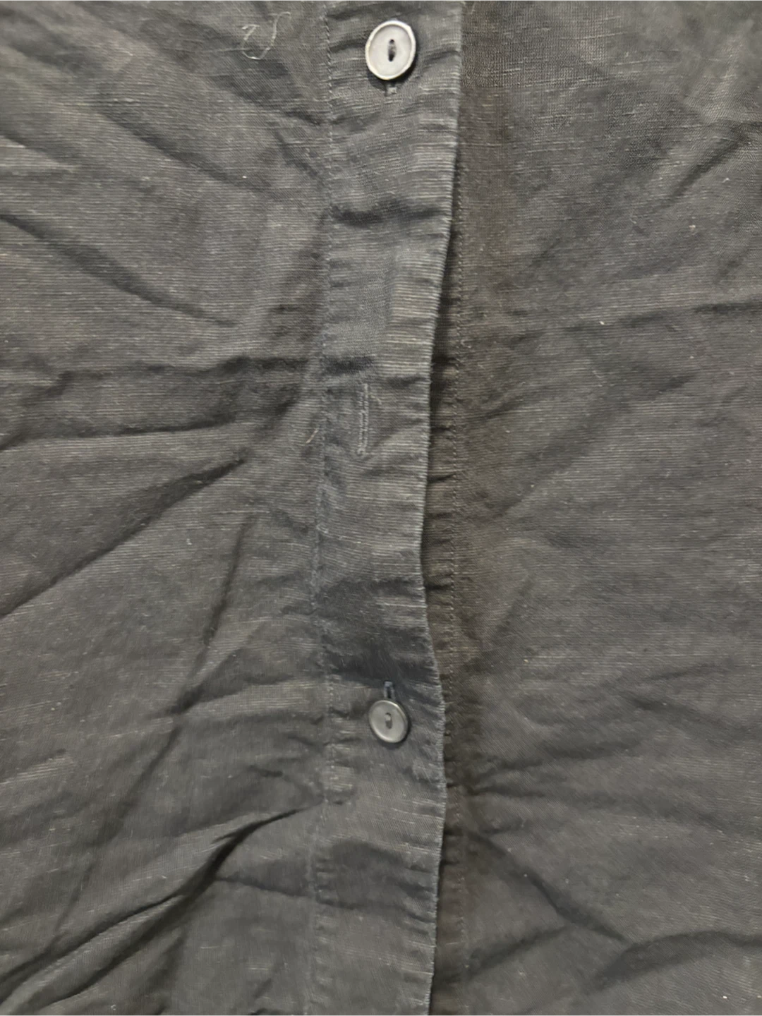 UNIQLO Black Short-Sleeve Button-Up Shirt - photo 3