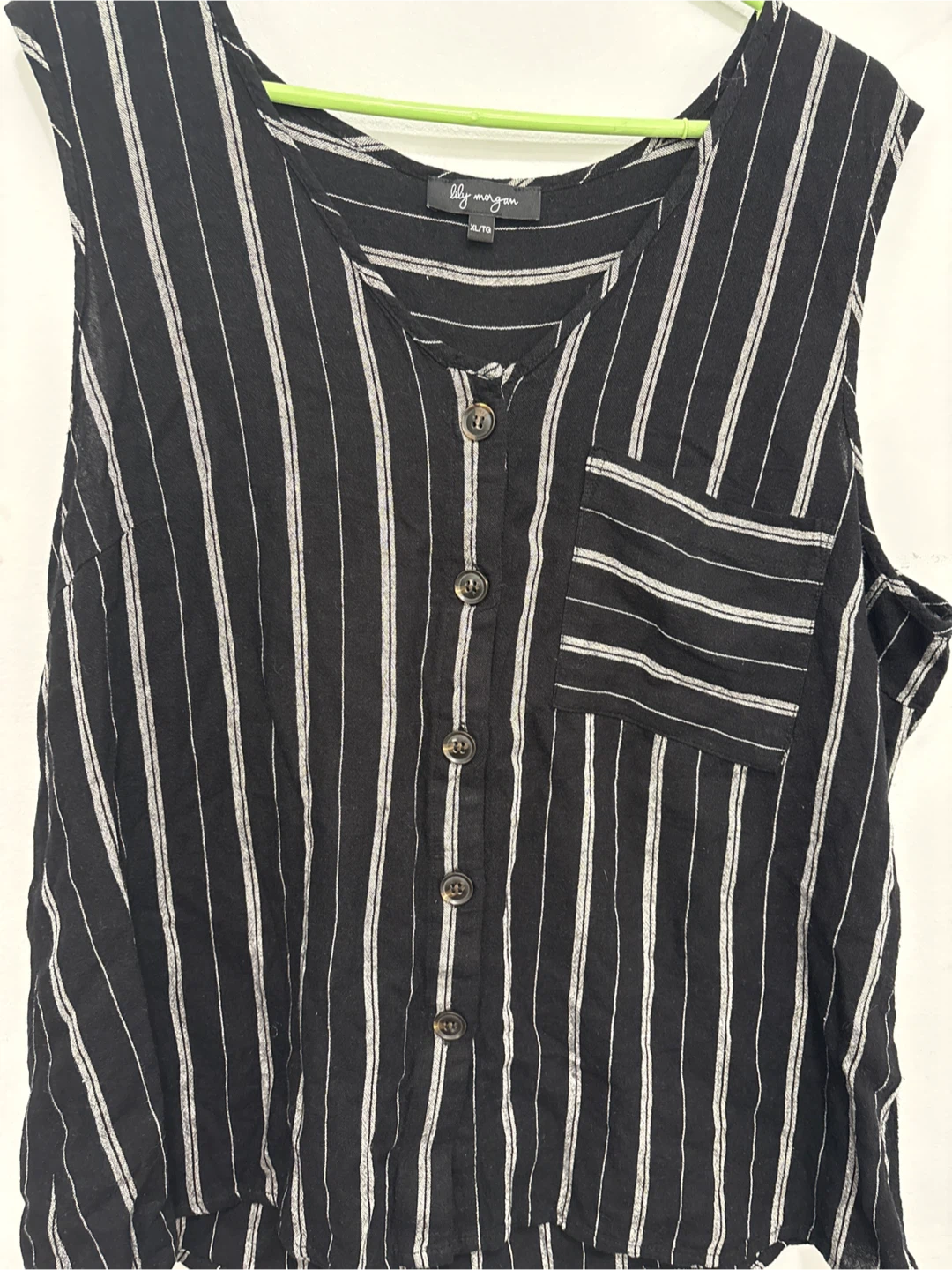 Lily Morgan Striped Sleeveless