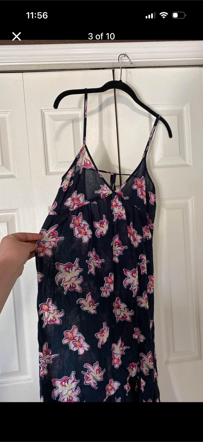 ASOS Swim Backless Long Floral Cover Up Dress - photo 3