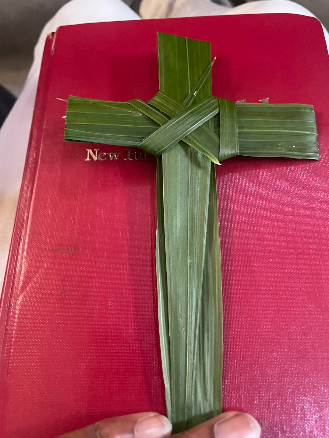 Palm Leaf Cross