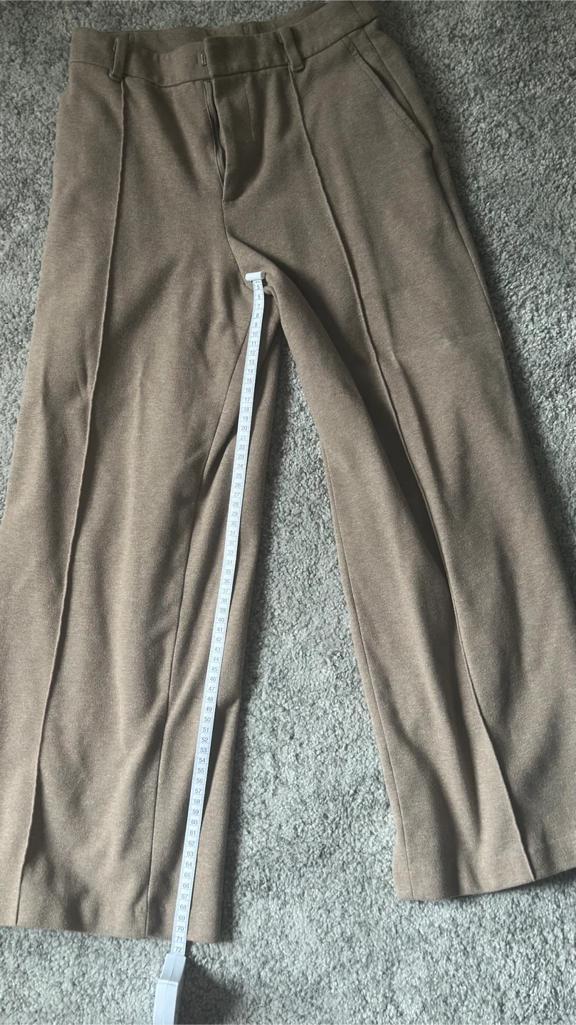 Uniqlo Wide Leg Pants Size S/P Beige - photo 3