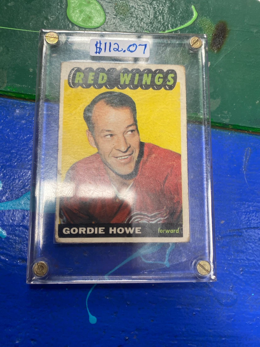 Gordie Howe 1965 Topps Hockey Card