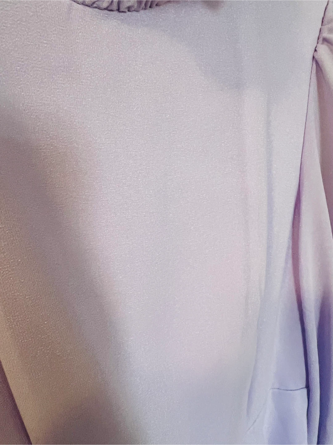 Purple Dress with Ruffled Layers - Shimmery (XS) - photo 3