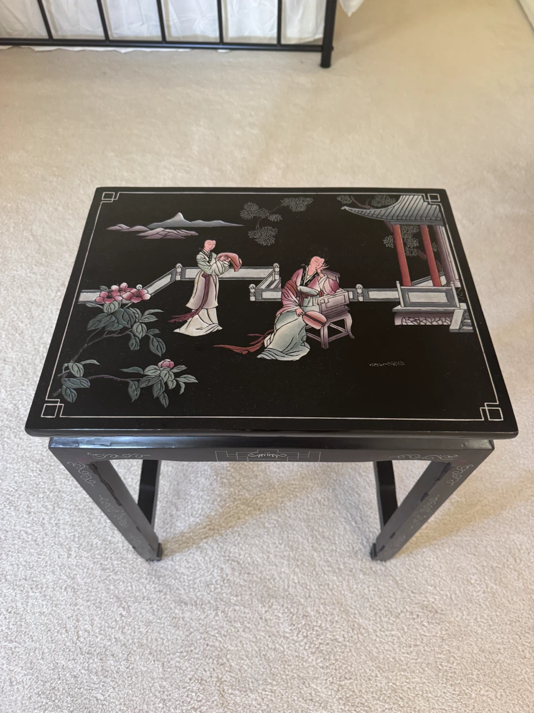 Vintage oriental table