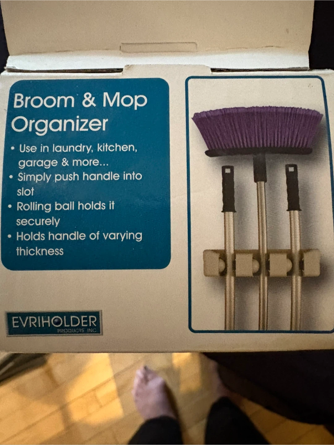 Magic Holder Broom & Mop Organizer - photo 5