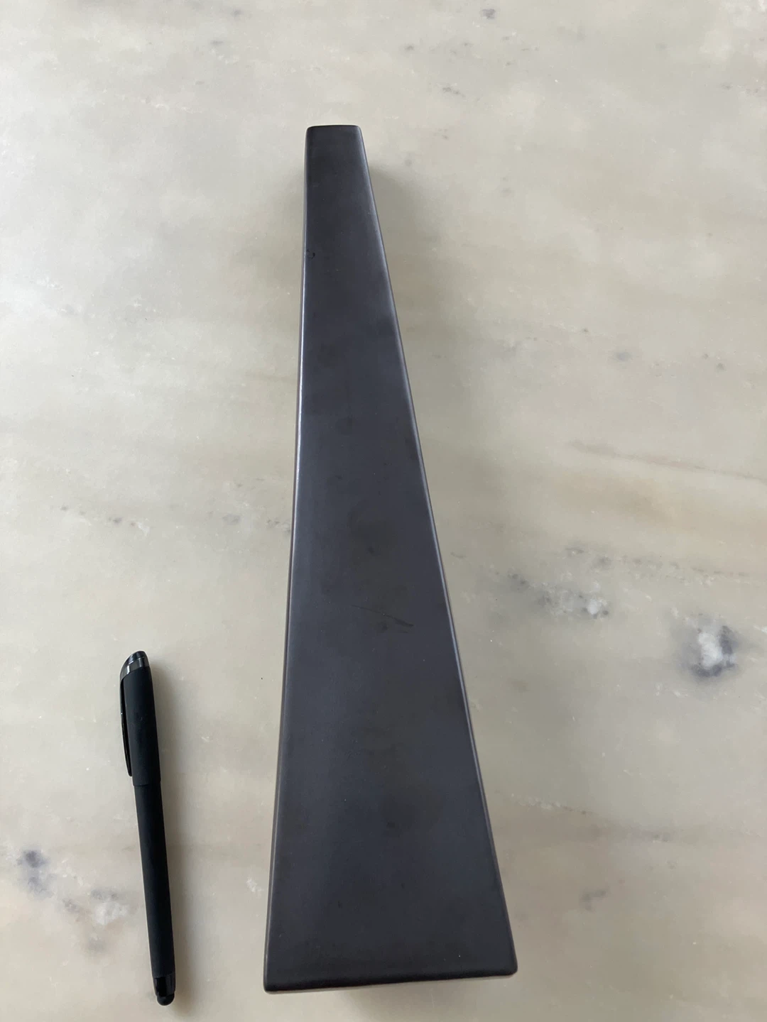 Unique Pyramid-Shaped Vase or Sculpture - photo 2
