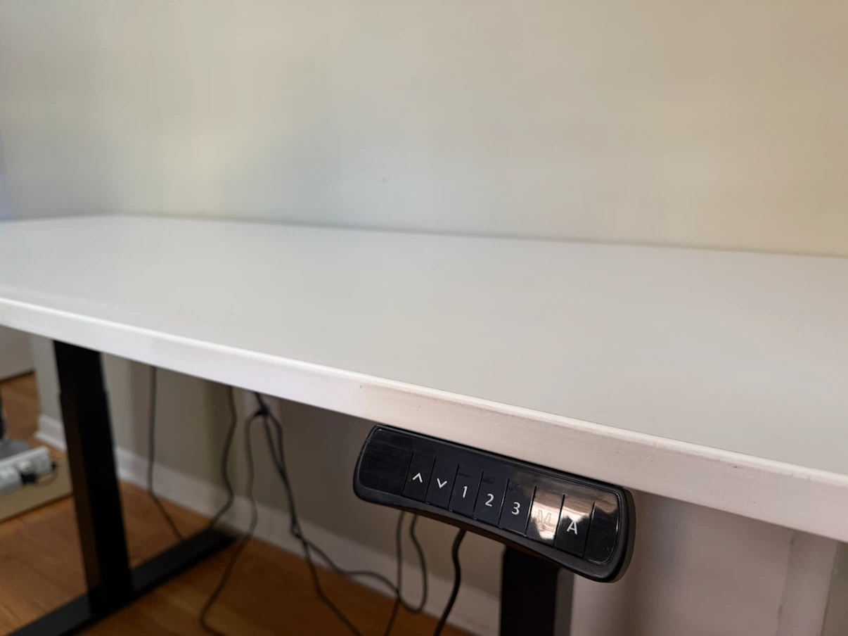 White Standing Desk - photo 4
