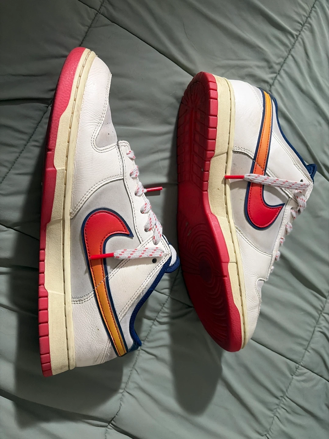Nike Dunk Low Retro SE Pale Ivory/Lt Crimson-Sail Shoes - photo 2