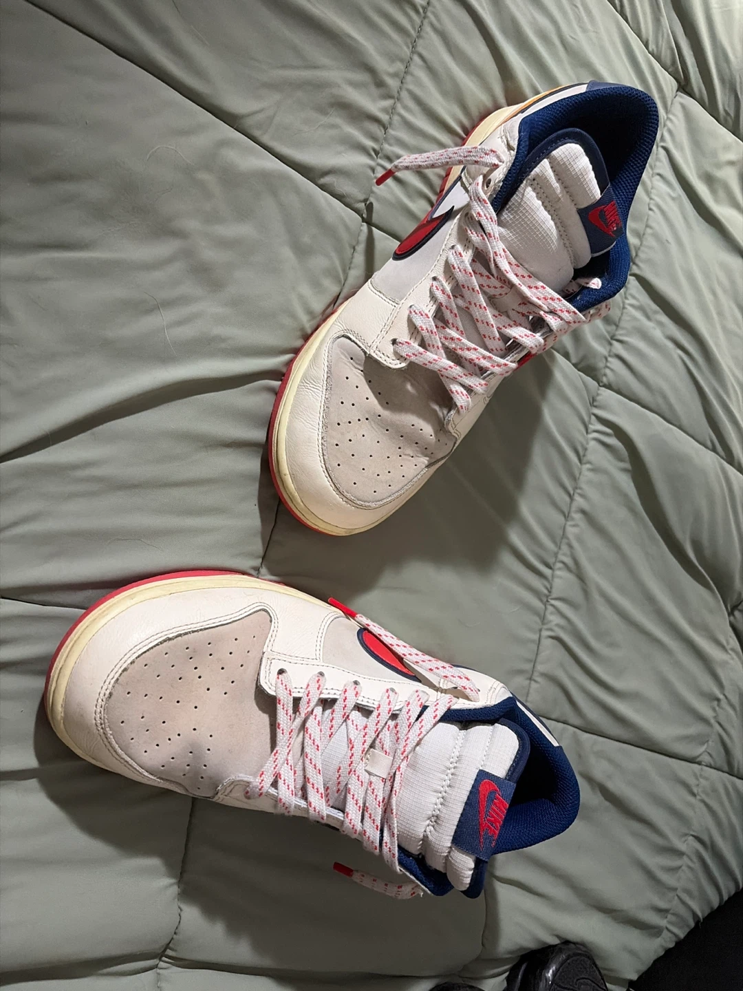 Nike Dunk Low Retro SE Pale Ivory/Lt Crimson-Sail Shoes - photo 3