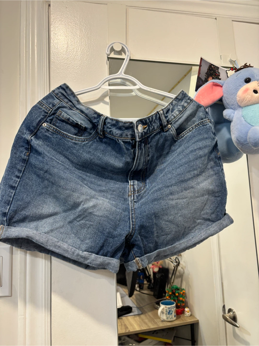 Refuge Denim High Rise Shorts Size 11
