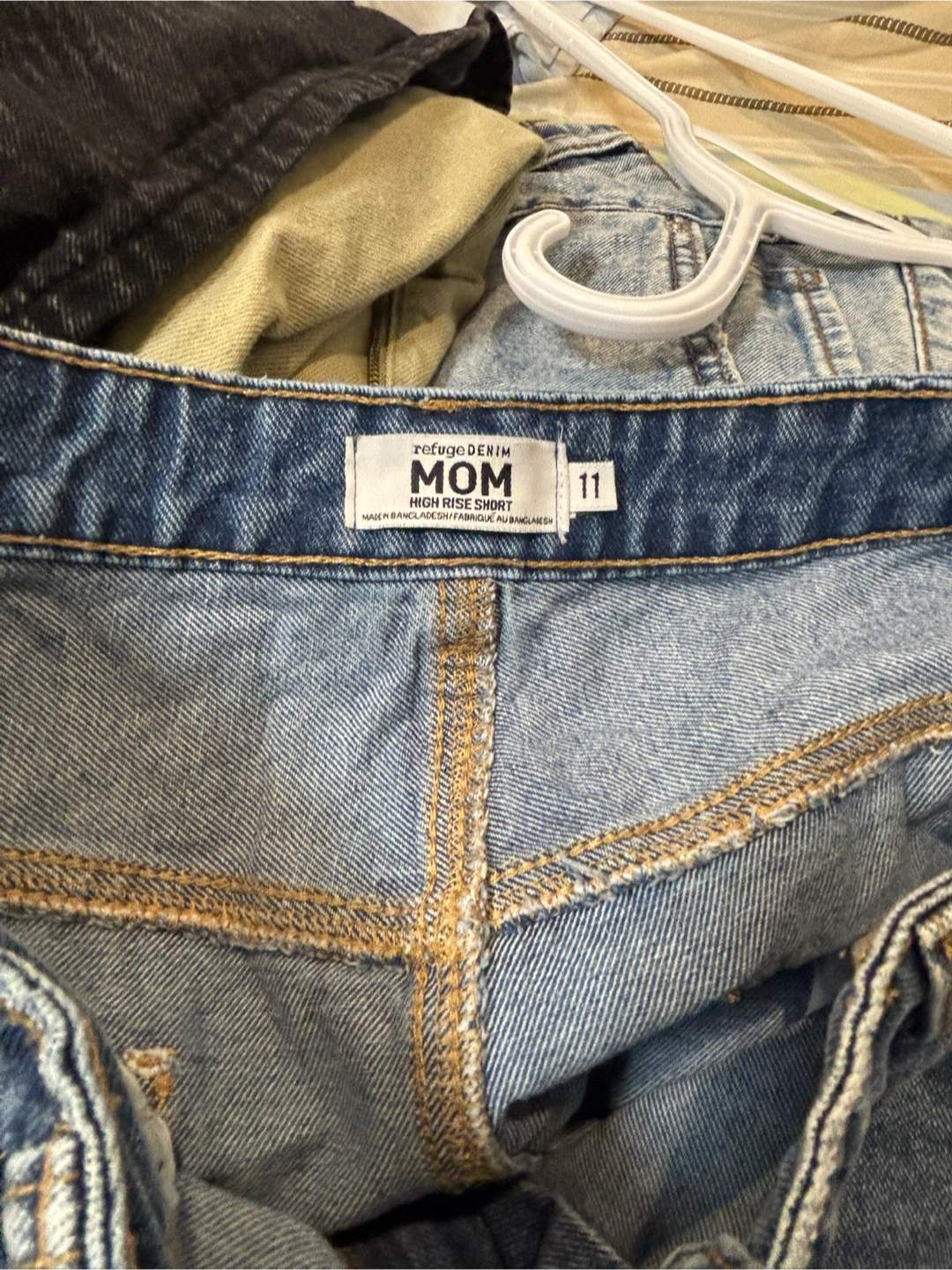 Refuge Denim High Rise Shorts Size 11 - photo 3