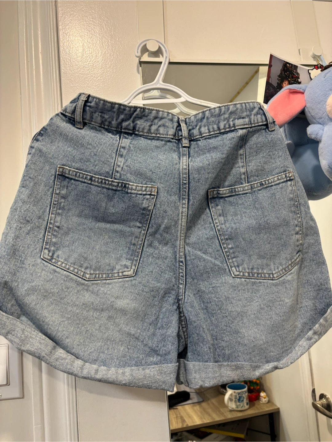 Refuge Denim High Rise Shorts Size 11 - photo 4