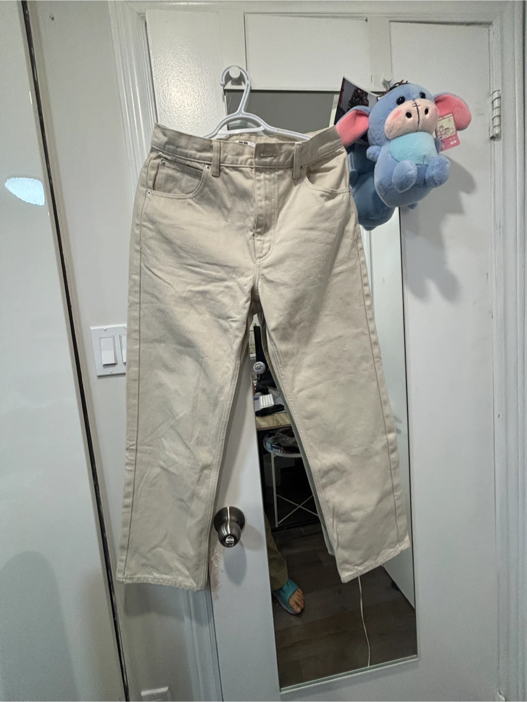 UNIQLO U Beige Carpenter Pants