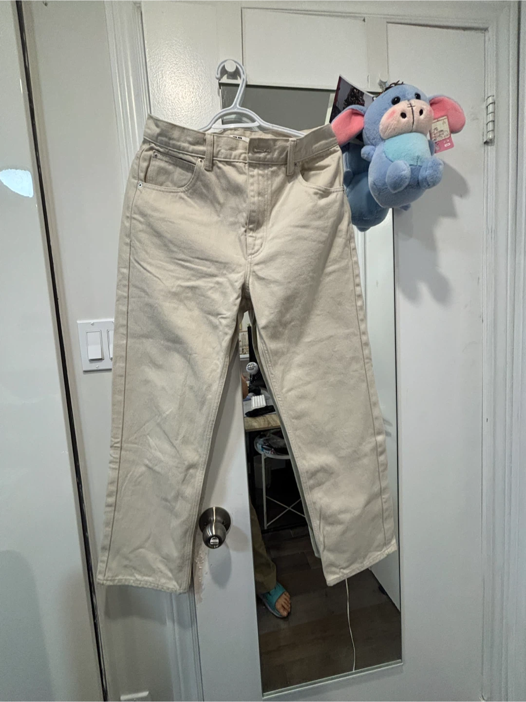 UNIQLO U Beige Carpenter Pants - photo 2