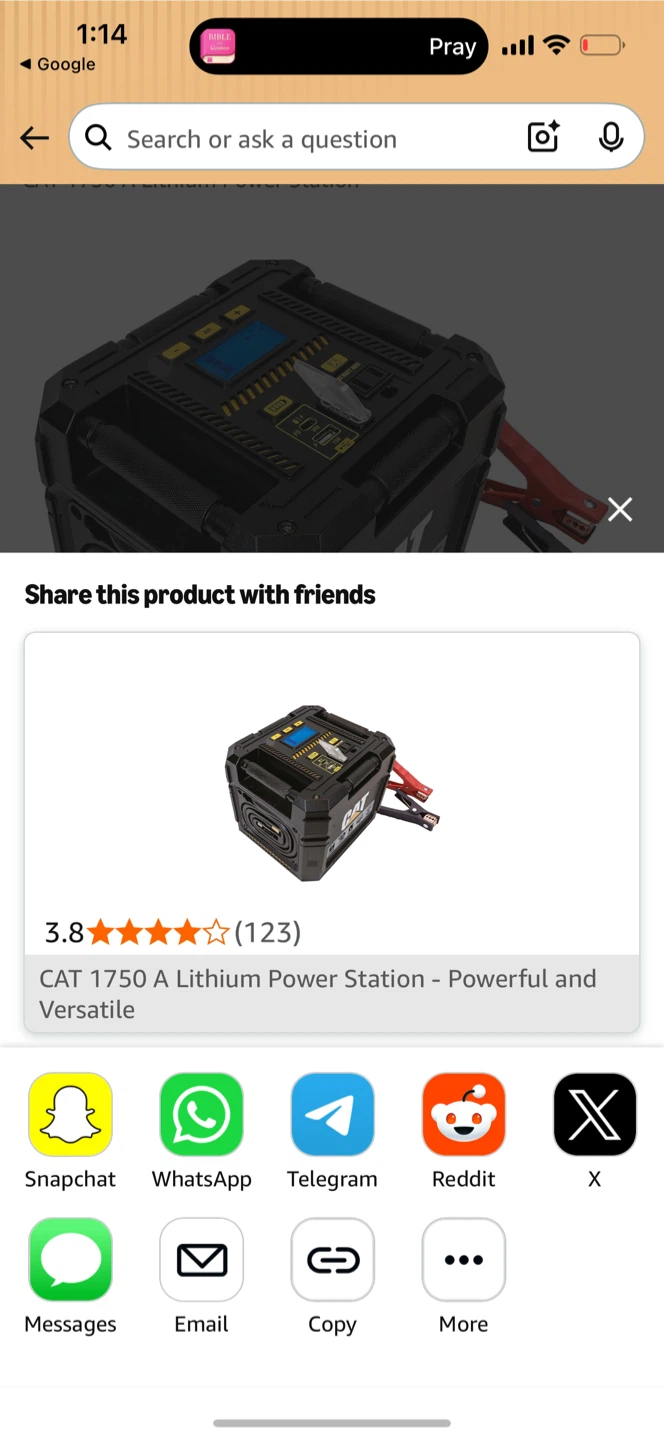 CAT 1750A Lithium Power Station PPSCL3 - photo 2