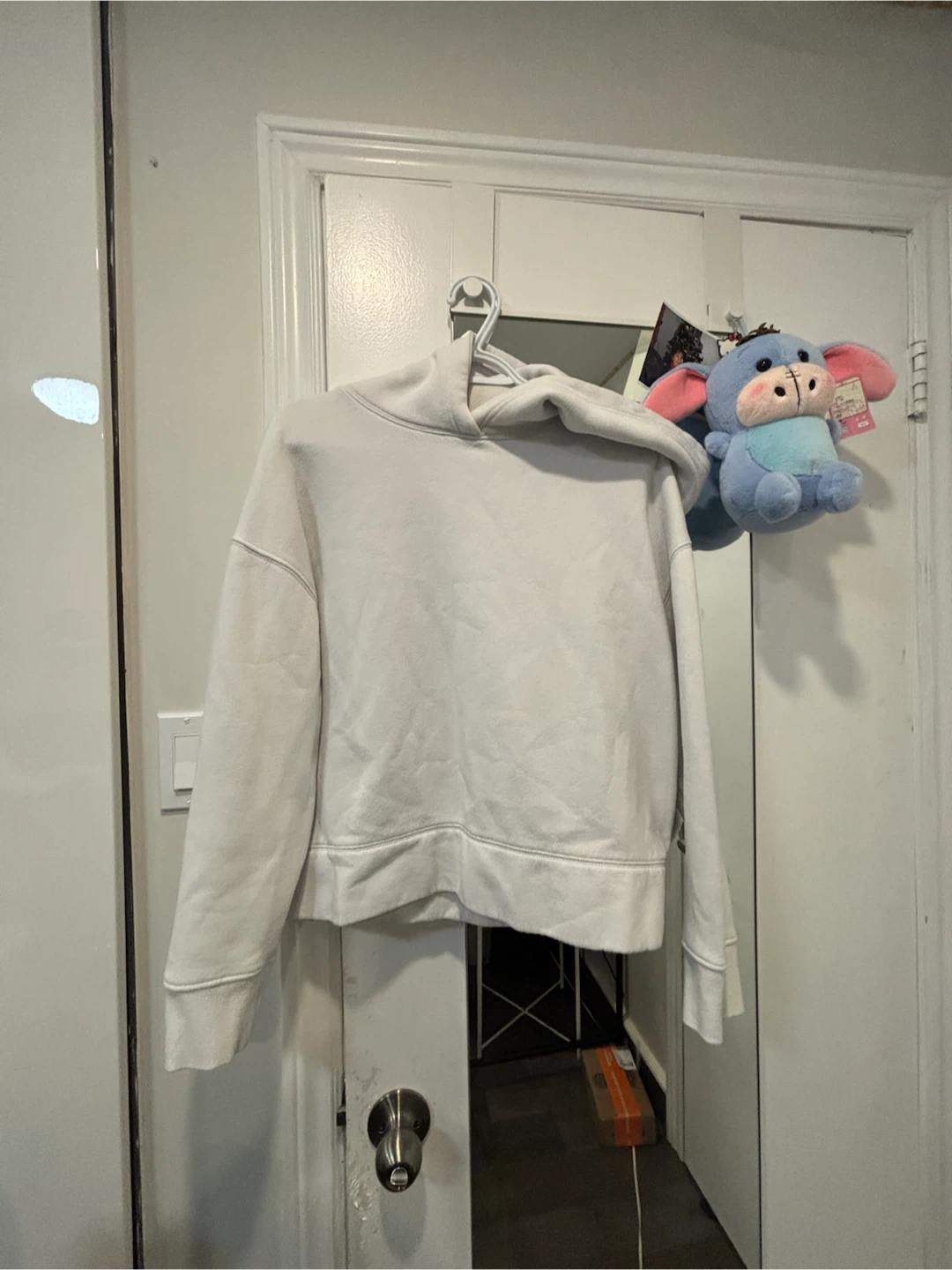 White Pullover Hoodie