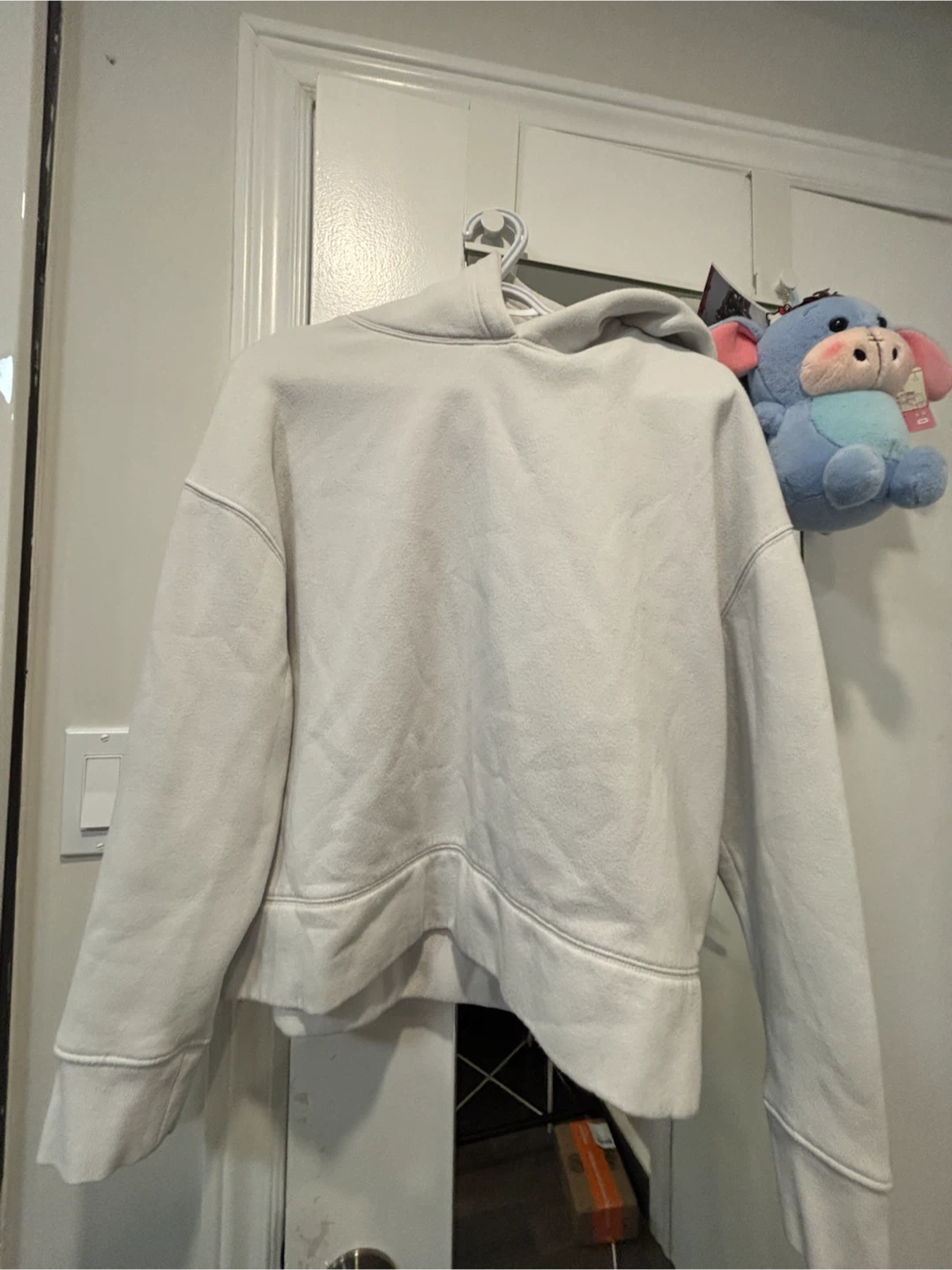 White Pullover Hoodie - photo 3